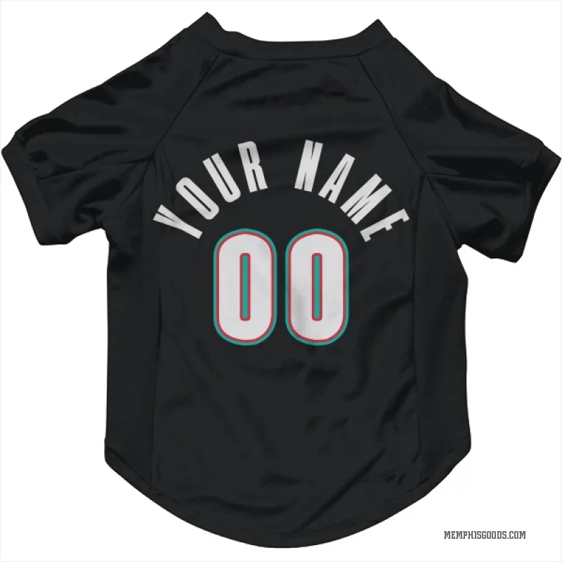 Custom Pet Jersey Authentic Memphis Grizzlies Custom Pet Jerseys
