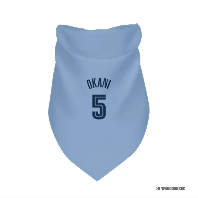 Toby Okani  Light Blue Memphis Grizzlies  Cat & Dog Pet Bandana