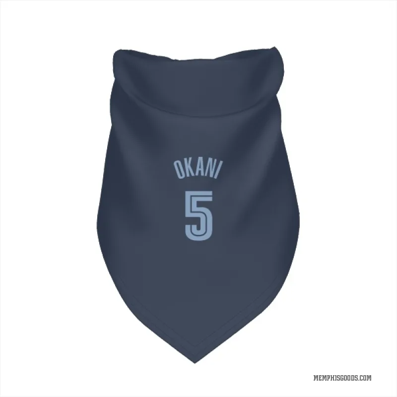 Toby Okani  Navy Memphis Grizzlies  Cat & Dog Pet Bandana